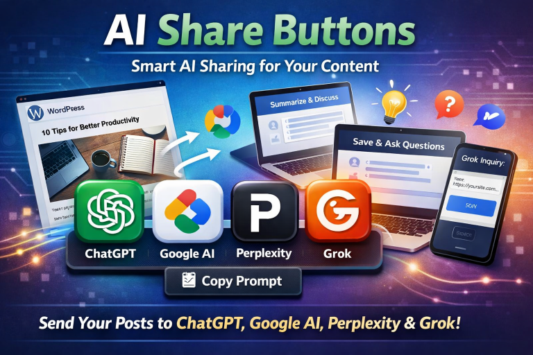 AI Share Buttons Plugin
